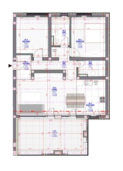 Comision 0-Dezvoltator vinde ap  3 camere - 125000 euro, TVA si parcare inclusa! - 1