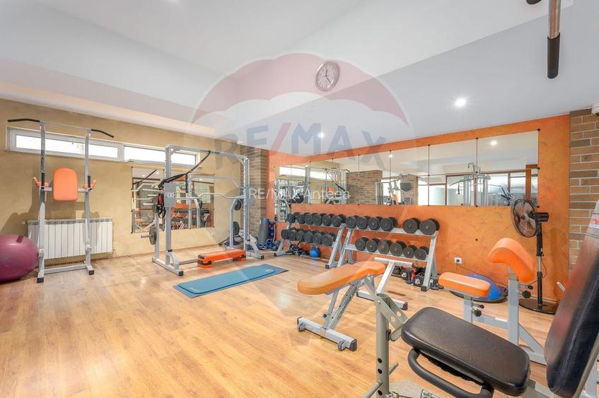 4 camere| semineu| piscina interioara | sauna | sala de sport| parcare - 24