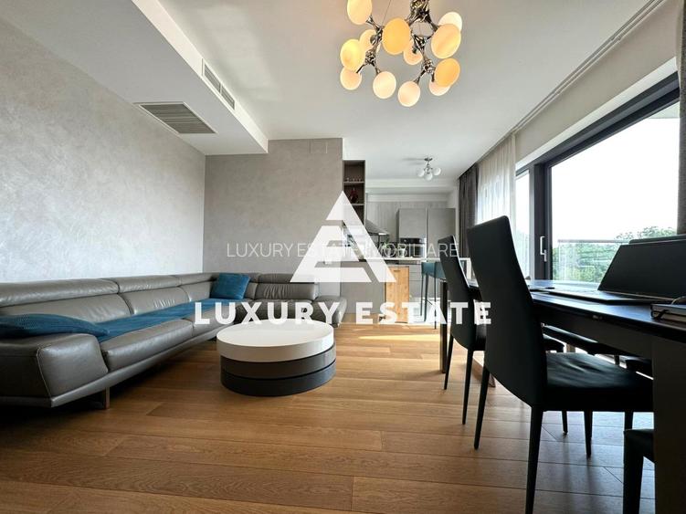 Inchiriere apartament mobilat cu 3 camere in One Herastrau Park - 2