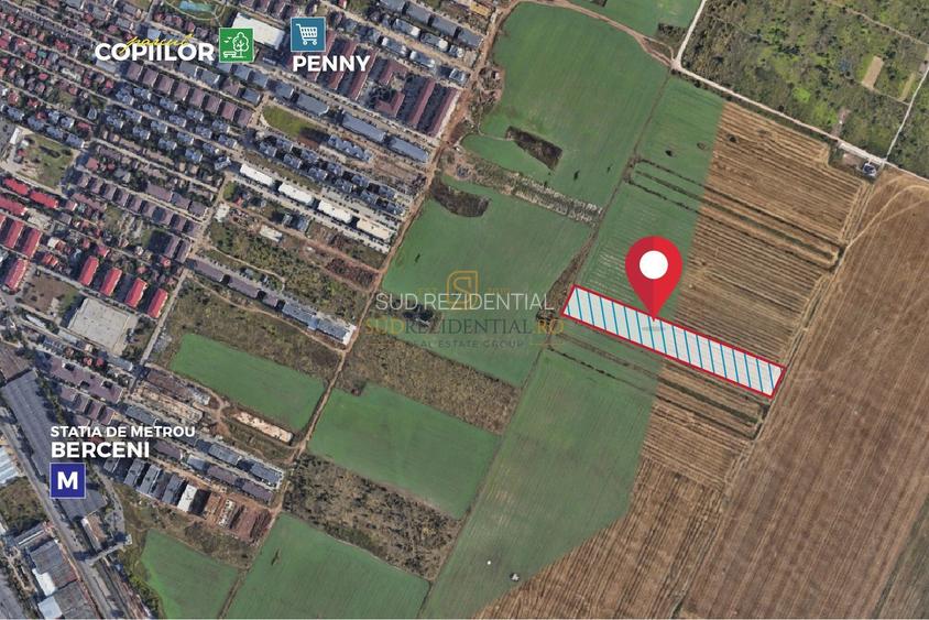 Lot de teren, Popesti-Leordeni, metrou Berceni, ideal investitie - 4