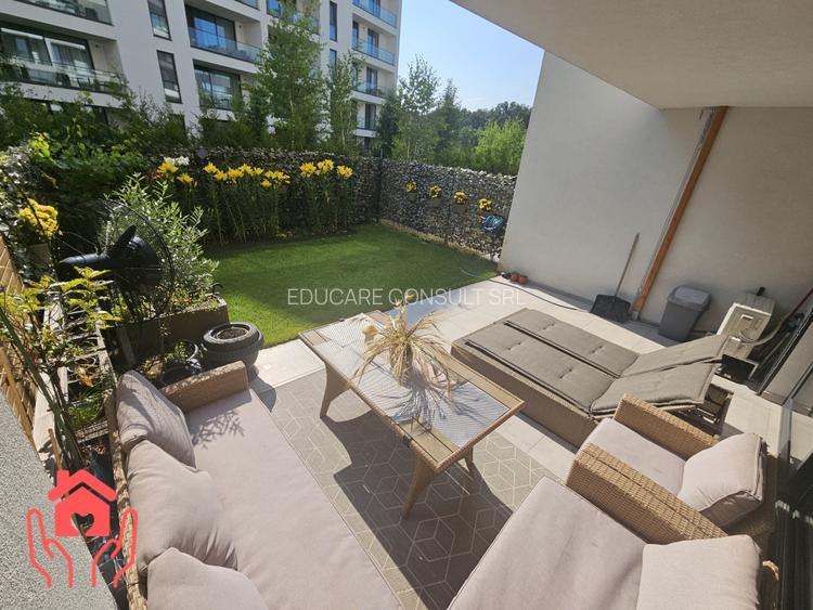 Baneasa Shopping City-3 camere cu gradina 60 mp, complex securizat, loc de joaca - 20