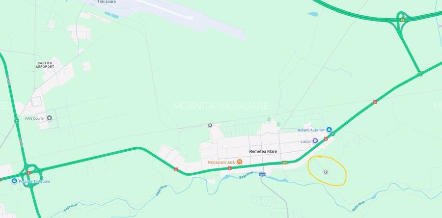 Teren pentru casă, Remetea Mare – utilități garantate contractual, 83,5 €/mp - 4