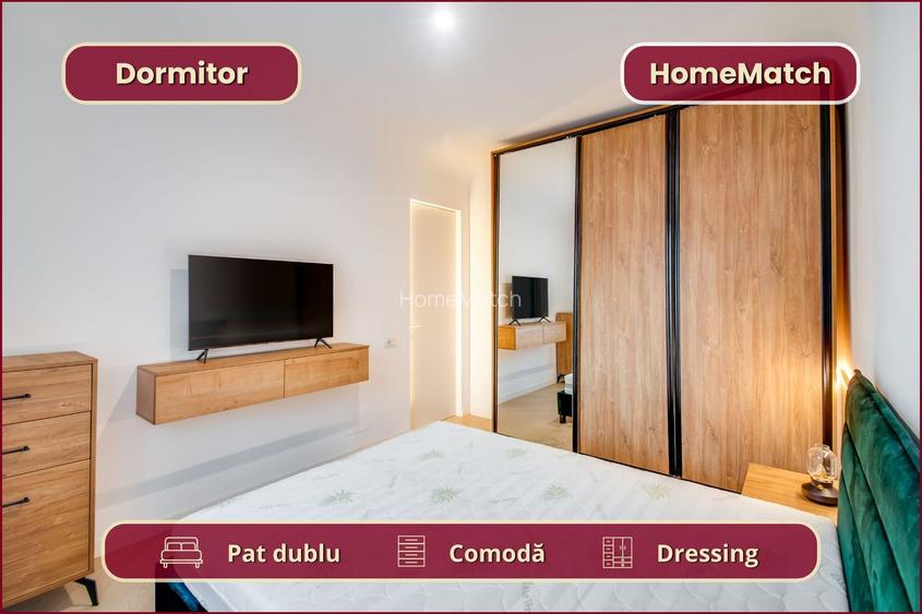 Cortina North || 2 camere || Finisaje de lux || Parcare || Comision 0% - 8
