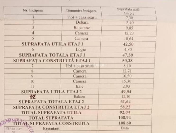 Apartament 5 camere,2 bai, balcon, boxa, loc parcare, situat in zona Centrala - 23