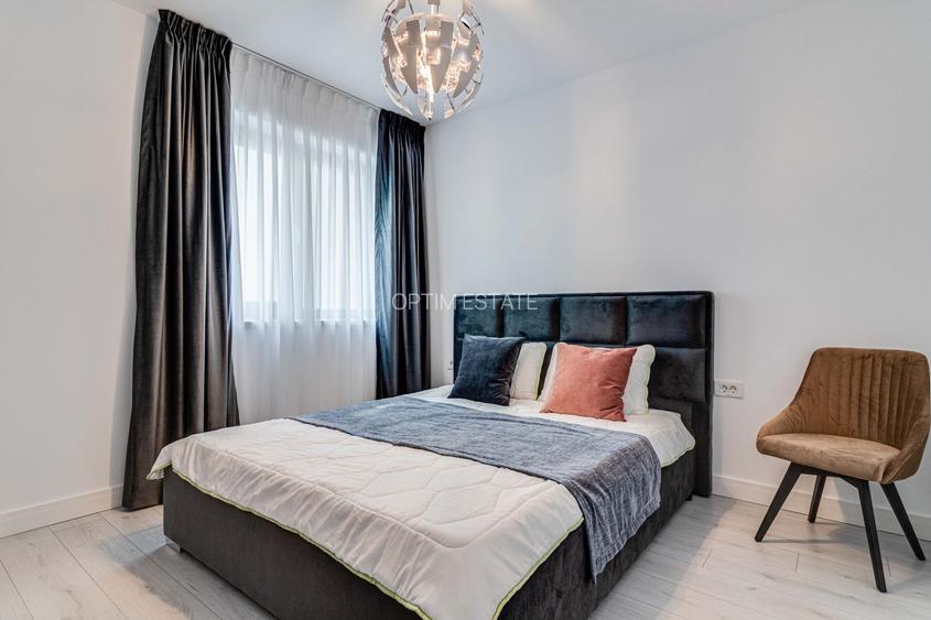 NOU! 3 camere, mobilat LUX , 2 bai , PARCARE - PIPERA - 6