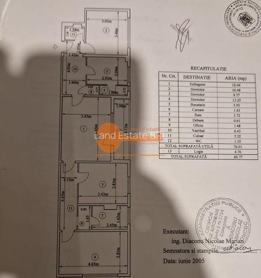 4 camere Apusului-Pacii ( bloc reabilitat ) - 12