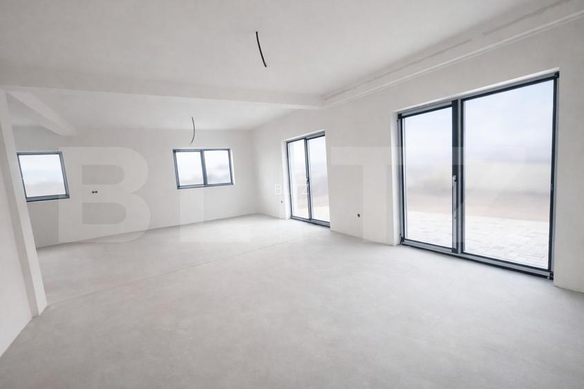 Duplex modern 2024, semifinisat, 167mp utili-Campenesti - 2