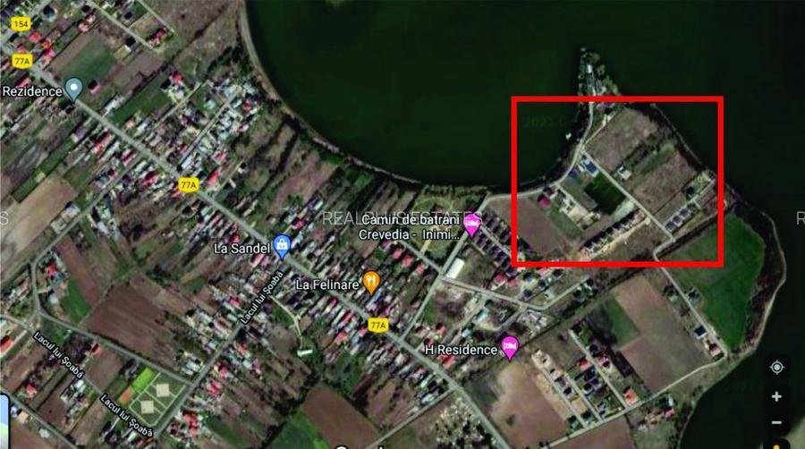 TEREN LA LAC - direct de la proprietar - 2700 mp - SAMURCAȘI- CREVEDIA - 3