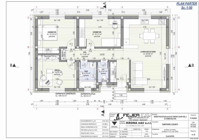 Case individuale, 3 dormitoare - 4