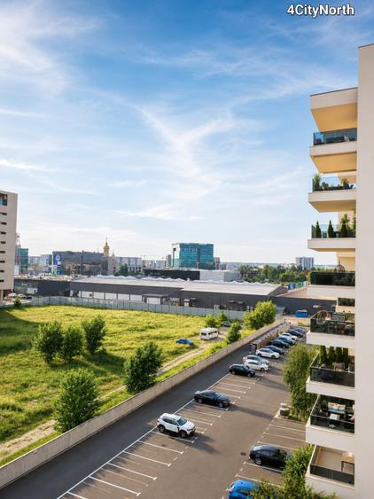 Inchiriez apt.2 camere, Complex 4CityNorth, direct proprietar, parcare inclusa