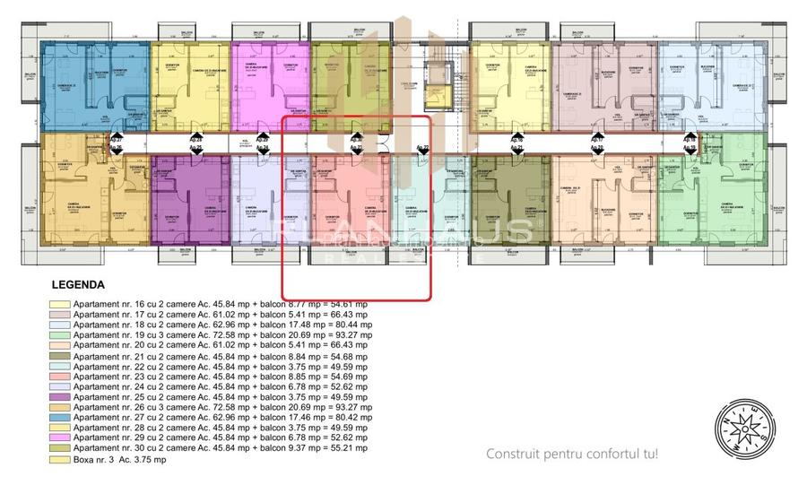 Apartament 2 camere,Mărgeanului ,bloc nou ,etaj 2  - 2
