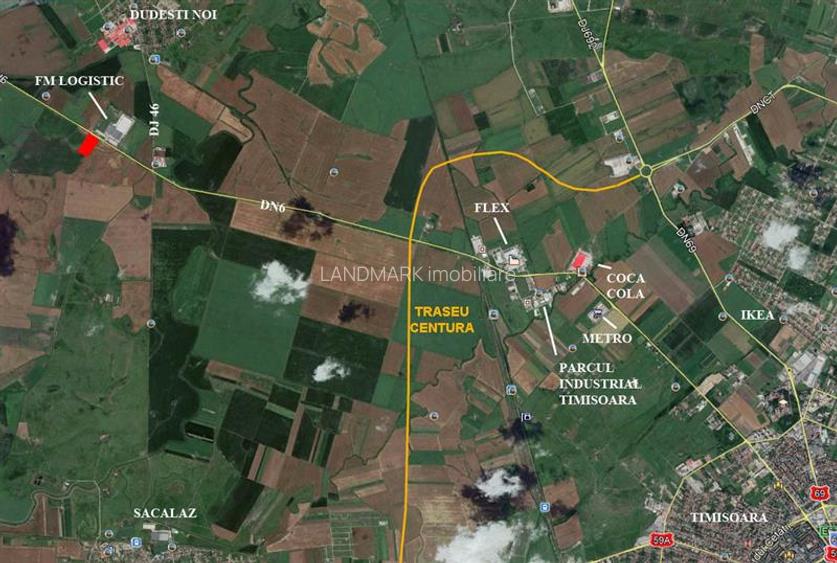 Teren Industrial cu PUZ de vanzare pe Calea Torontalului - 3