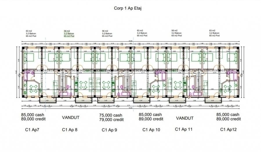Apartament Premium 3 Camere - Finisaje moderne - Boxa - Loc de parcare - 7