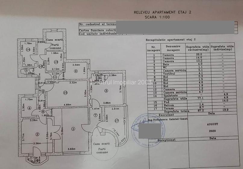 Cotroceni, 8 camere, 2 apartamente in vila, etaj 1 si 2,  impreuna  sau separat - 10