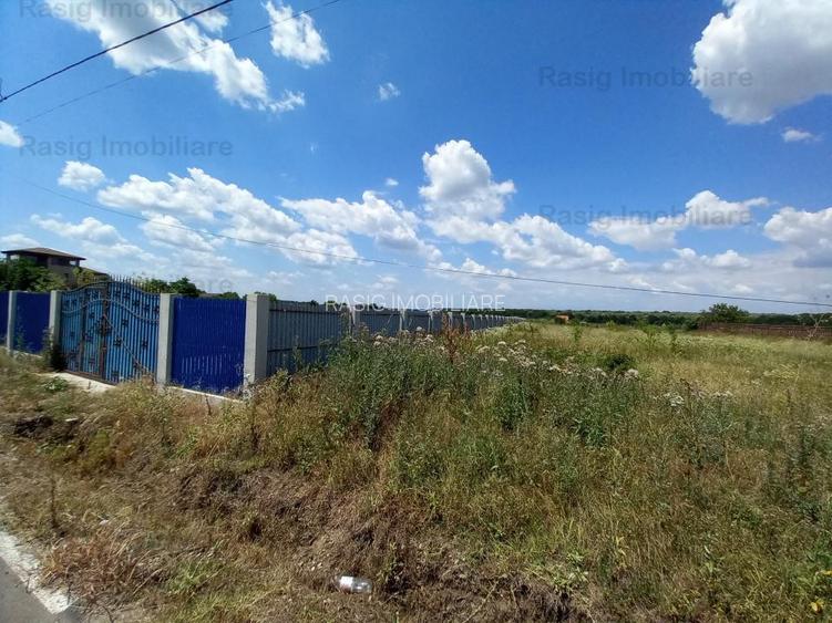 Teren intravilan 1187 mp , strada asfaltata , utilitati  - 3