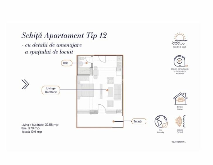 Apartament - Etaj 7 - Complex Rezidențial WHITE SEA - Navodari - 7