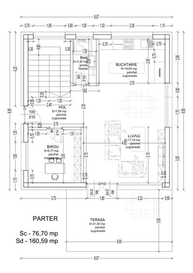 Vand vila cu etaj Tunari Green Residence, 161 mp - 2