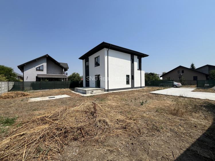 De vanzare vila individuala ''la alb'' 5 camere teren generos Corbeanca - Tamasi - 3