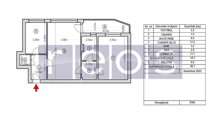 Apartament 2 camere - Teiul Doamnei-Berindei - 7