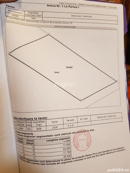 Teren de vanzare intrare in Frumusani/ Padurisu/ Orasti - 4