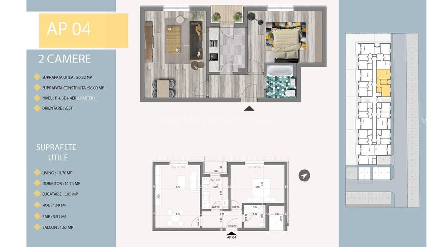 Investitie sau locuinta! Apartamente noi, libere/inchiriate, ne/mobilate, metrou - 22