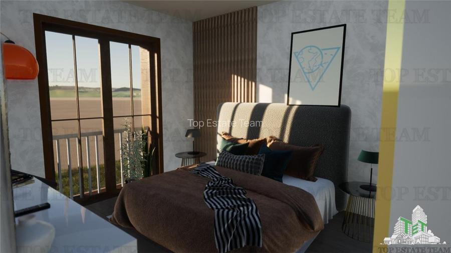 De vanzare casa tip duplex, 5 camere, curte 200mp - 20