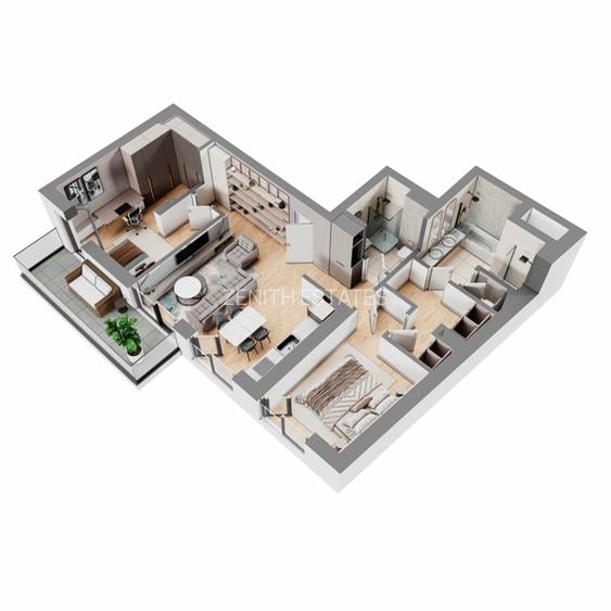 Arhitectură modernă. Locație cu poveste - L'Atelier 52 - 3 camere de vanzare - 2