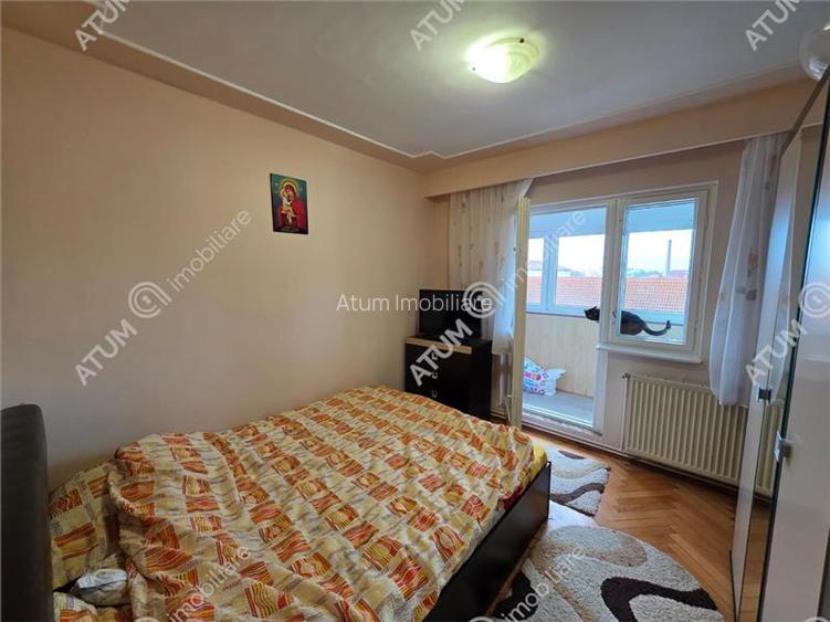 Apartament cu 3 camere decomandate 2 balcoane zona Terezian Sibiu - 3
