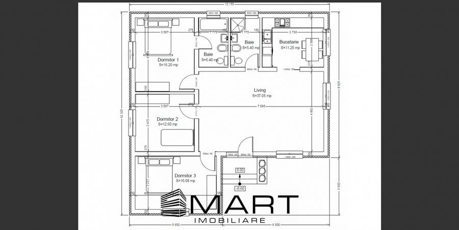 Casa Moderna cu Teren 500 m&Acirc;˛ - 3