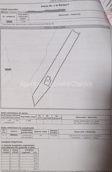 Vanzare casa batraneasca 2 camere + teren 1100mp in comuna Teslui, Olt - 10