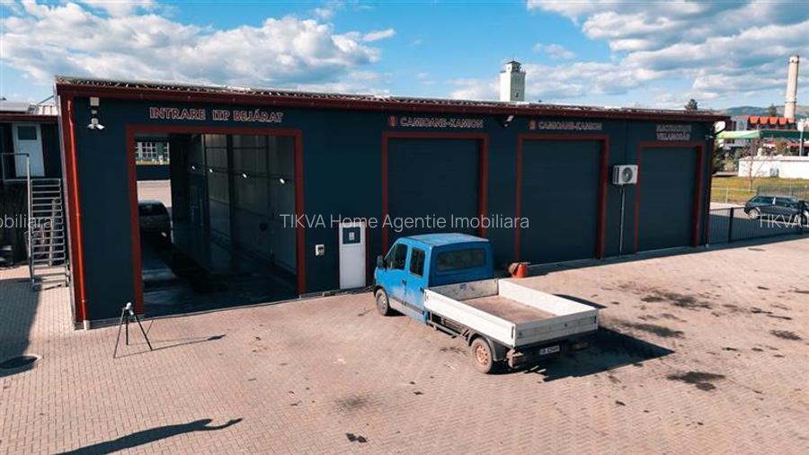 Imobil industrial - service auto complet echipat (Gheorgheni, str. Kossuth Lajos - 6