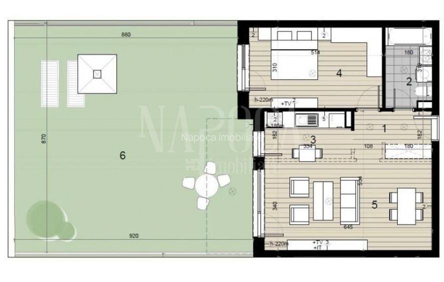 Apartament 2 camere de vanzare in Marasti, Cluj Napoca - 6