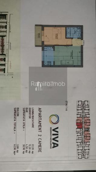 Apartament 2 camere decomandat Viva Residece - 13