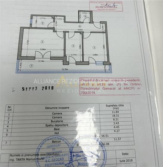 Apartament 2 camere Drumul Binelui 66 mp langa metrou Aparatorii Patriei - 8