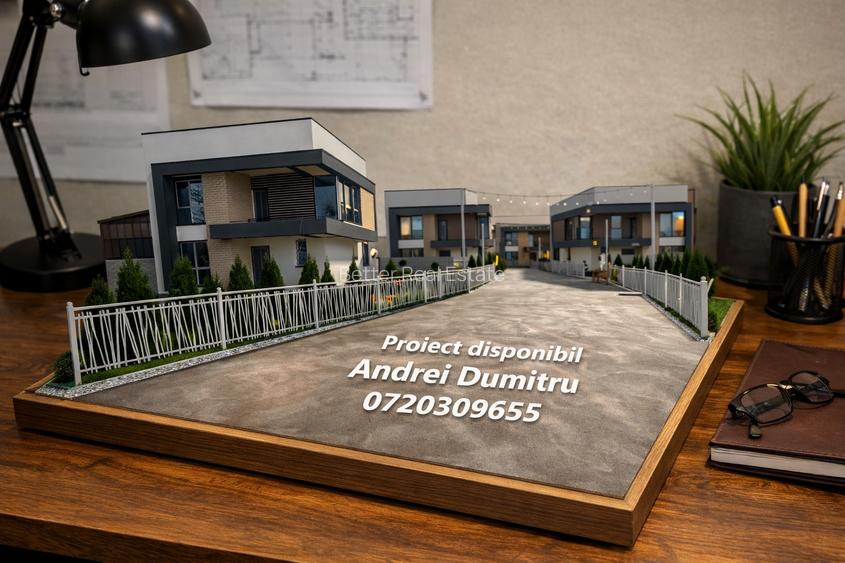 Casă de vanzare individuala noua 5 camere | Berceni Ilfov | teren 406 - 3