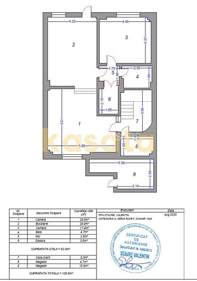2 camere I Demisol I Mosilor I Curte proprie I 82 mp utili - 12