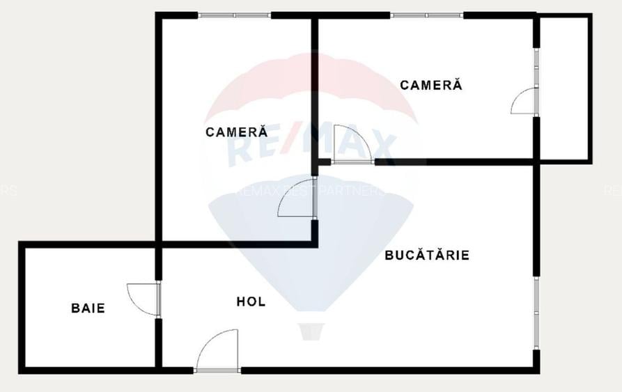 Apartament cu 2 camere de vanzare Manastur Edgar Quinet Nr.22 Etaj 4/5 - 9