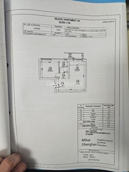 Proprietar vand apartament 2 camere mobilat bloc nou 2025 + parcare Giroc - 9