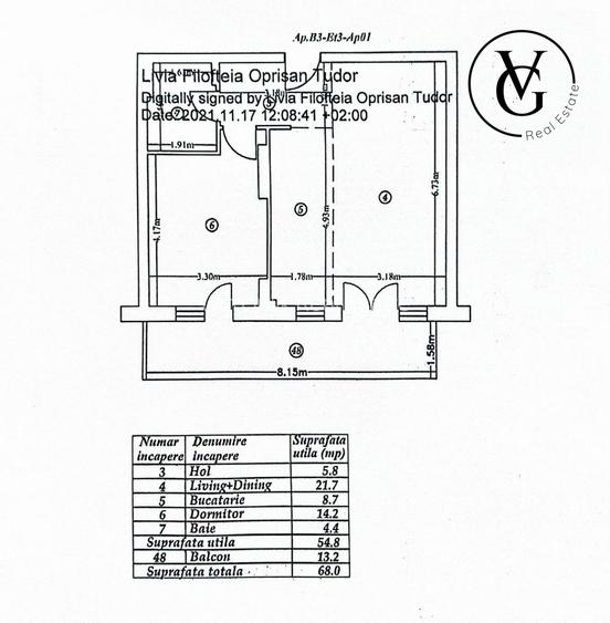 Apartament 2 camere Grand Park Parcare inclusa - 1