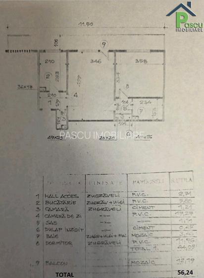 Apartament 2 camere Brancoveanu, apropiere metrou, confort I, 56 mpc - 1