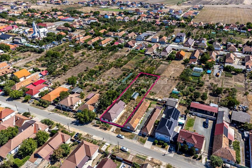 PRET NOU! Casa 4 camere - Teren 1603mp - Livada, Arad - COMISION 0% - 8