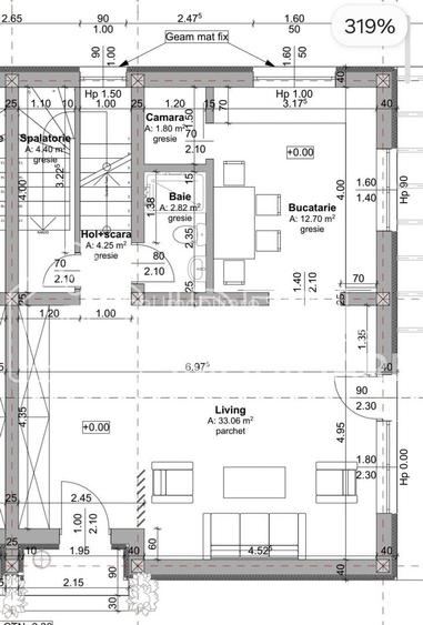 Duplex modern cu 4 camere si carport, in Cartierul Arhitectilor - 1