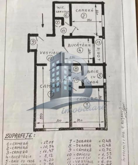 Apartament 3 Camere/ Crangasi/ Centrala Proprie - 8