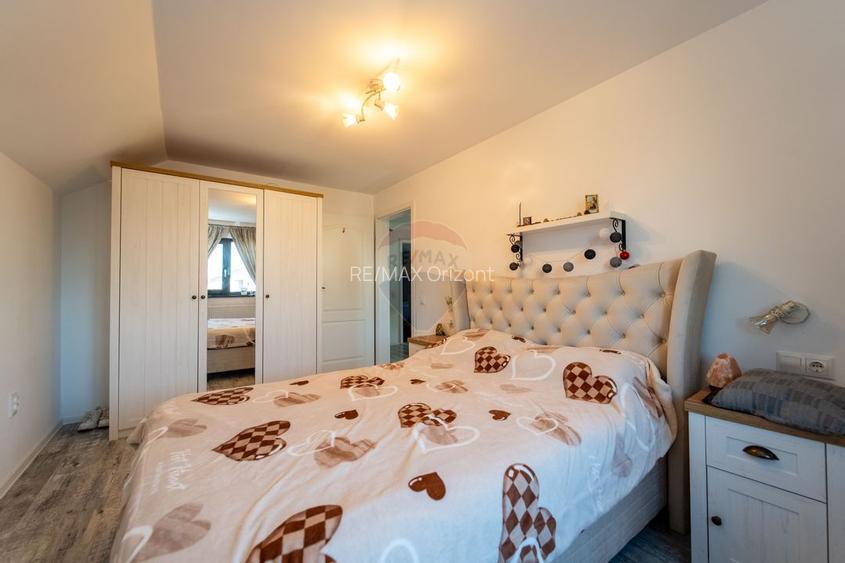 Comision 0% | Casa P+M cu terasa, semineu | 400 mp teren, Izvor! - 14