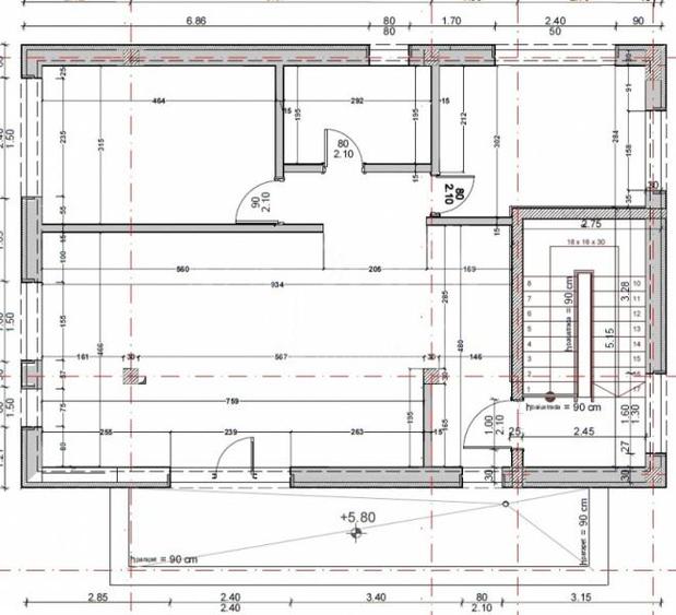 Apartament 3 camere de vanzare in Manastur, Cluj Napoca - 14