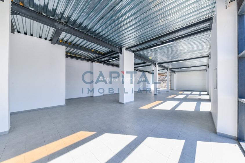 Hala de inchiriat cu spatiu comercial, 1200mp, Baciu, Comision 0% - 4