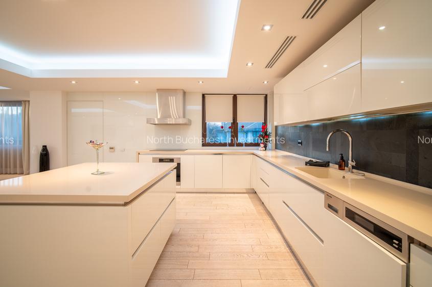 APARTAMENT MOBILAT 3 CAMERE - ZONA HERASTRAU - COMISION 0% - 5