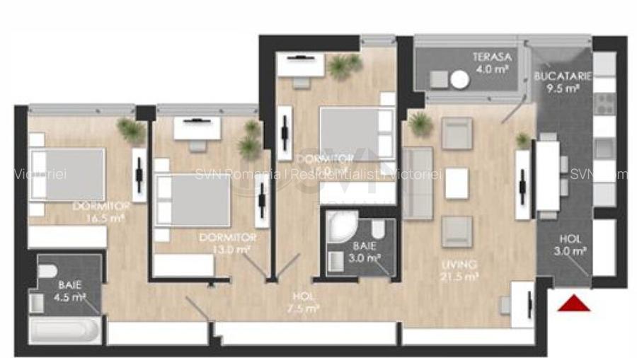 REA1018219 Atria Urban Resort 4 Camere - 2