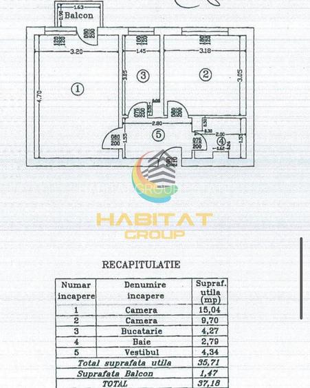 Apartament 2 camere Resita complet mobilat/ utilat in bloc reabilitat - 5
