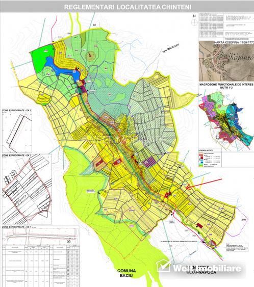 8.700 mp pentru dezvoltare rezidentiala la 3 km de CREIC - Chinteni - 2
